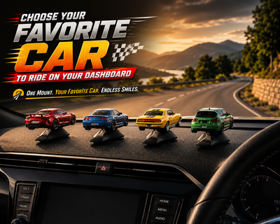 DashDrift Dashboard Display Stand for 1:64 Die-Cast Cars | Gixel Labs
