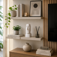 Stone Face Pen Holder | Moai Desk Organizer | Marble White