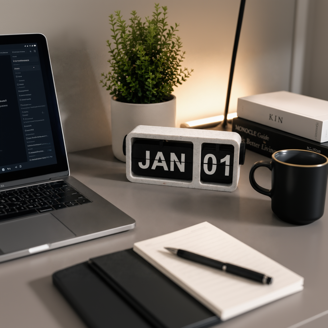 Flip Calendar | Desk Calendar | Gixel Labs
