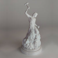 The Sculptor Statue | Modern Greek Sculpture Decor | Gixel Labs