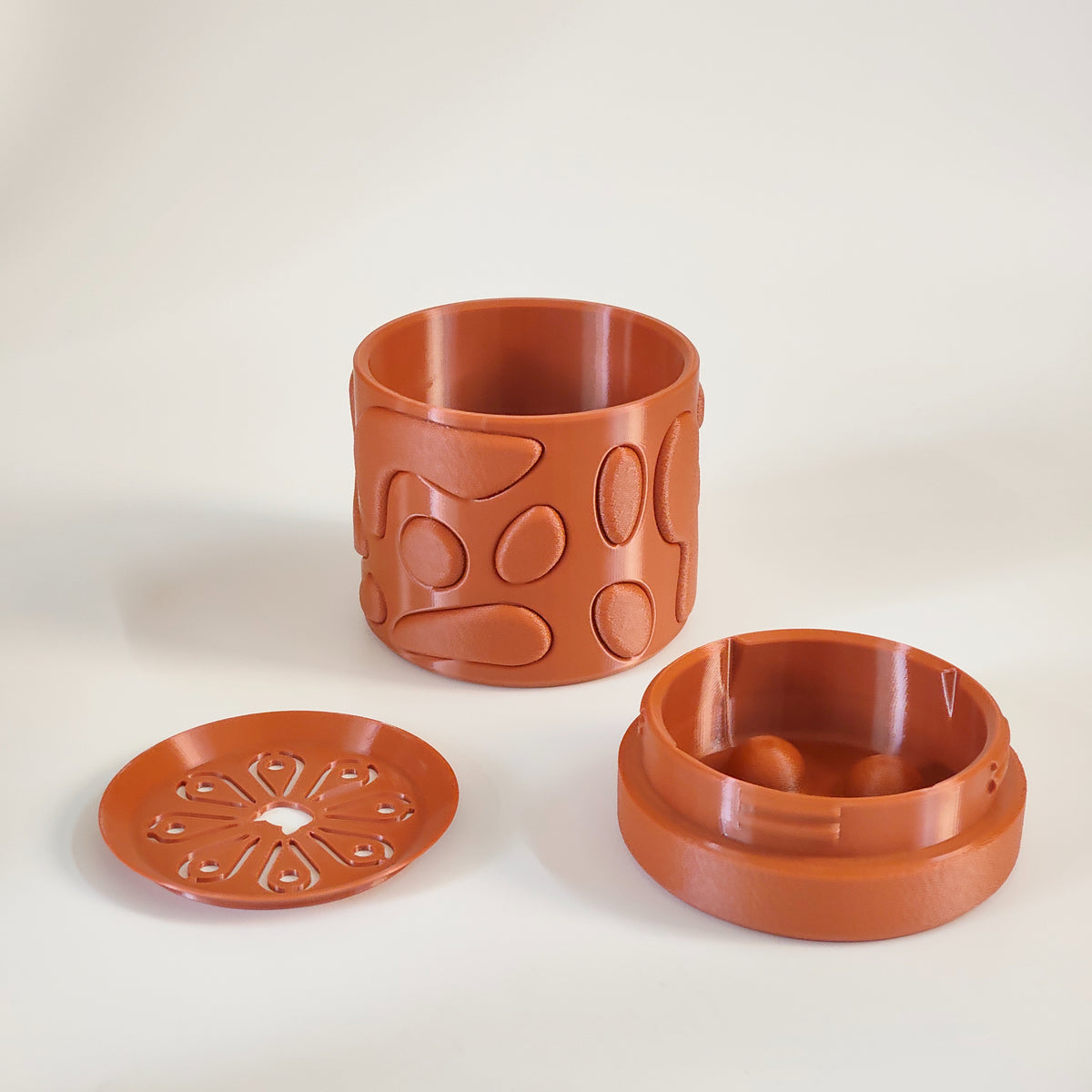Monstera Plant Coaster Set with Decorative Pot | Gixel Labs